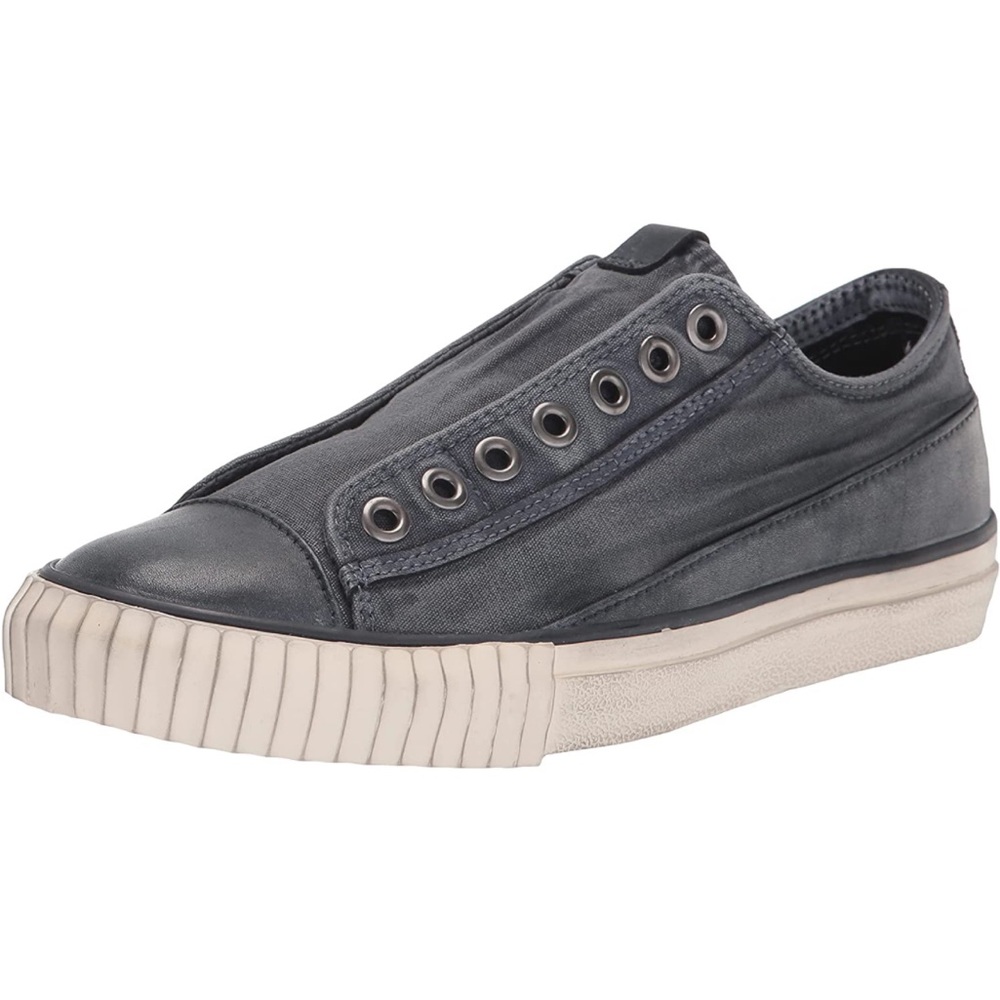 John Varvatos sz 10 gray classic Laceless Lows